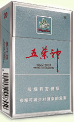 五叶神（硬银）香烟