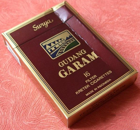 GUDANG GARAM（盐仓丁香烟）