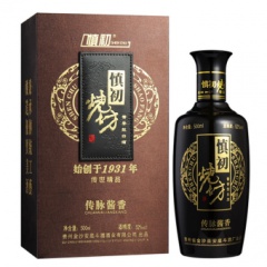 52°慎初酱香传世精品布礼盒500ml